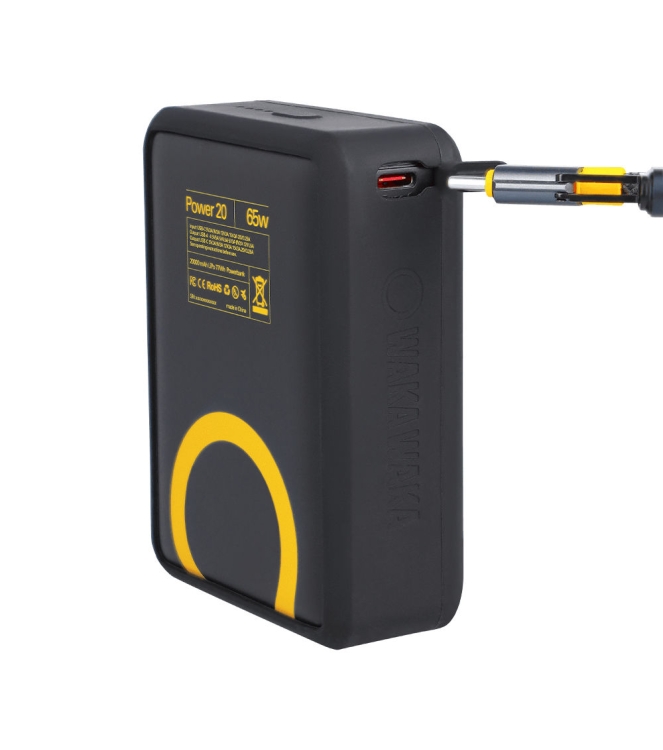 WakaWaka WakaWaka Power 20 WWP20-032501 WakaWaka electra WWP20-032501 ecru bij Leerentveldvrijetijd.nl