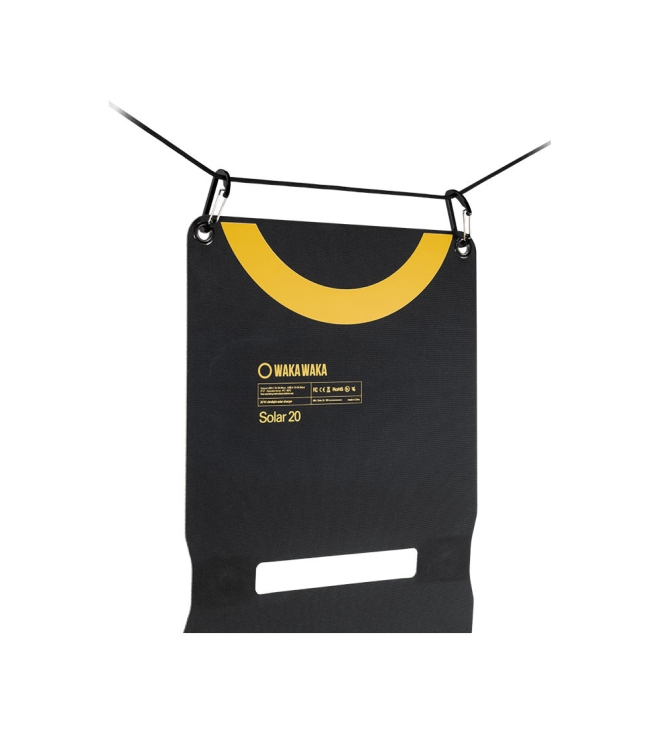 WakaWaka WakaWaka Solar 20 WWS20-032501 WakaWaka electra WWS20-032501 ecru bij Leerentveldvrijetijd.nl