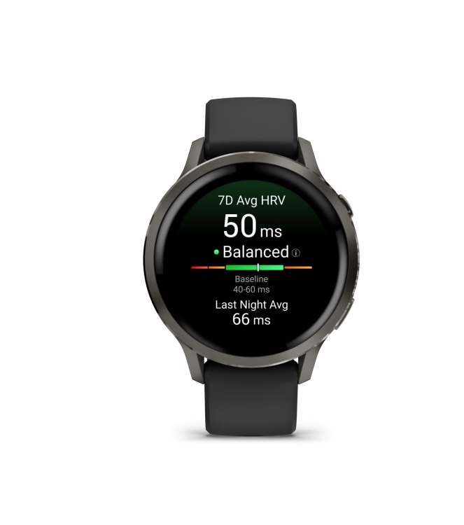 Garmin Garmin Venu 4 - 41mm Slate met zwarte siliconen band 010-03013-02 Garmin orientatie 010-03013-02 ecru bij Leerentveldvrijetijd.nl