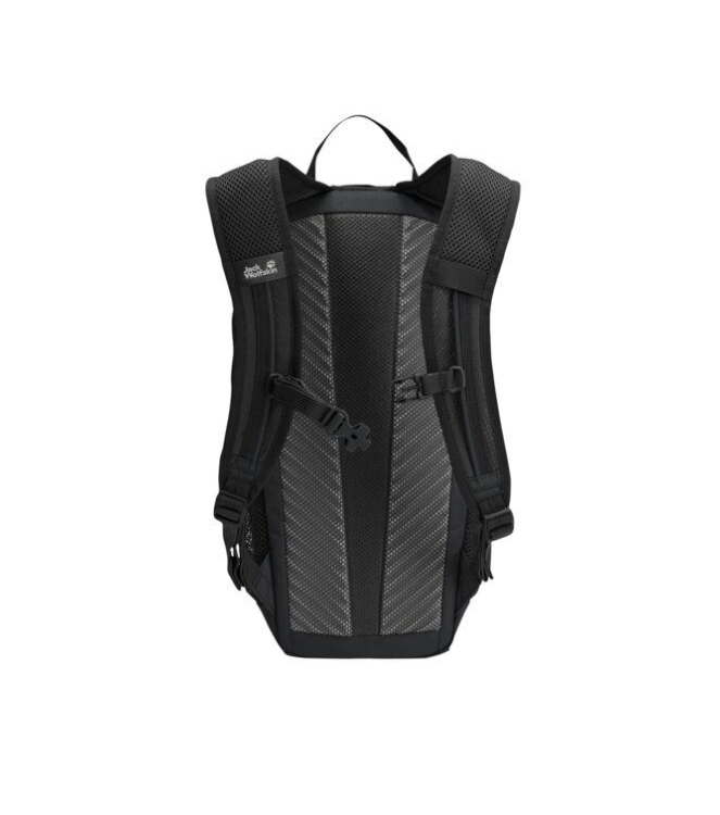 Jack Wolfskin tassen A65419 zwart combinatie bij Leerentveldvrijetijd.nl