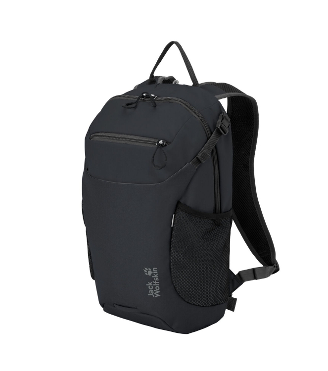 Jack Wolfskin Jack Wolfskin Velocity 12 6350_phantom A65981 6350_phantom Jack Wolfskin tassen A65981 zwart combinatie bij Leerentveldvrijetijd.nl