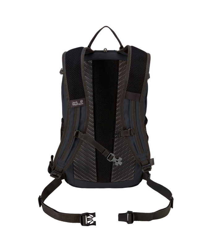 Jack Wolfskin Jack Wolfskin Velocity 12 6350_phantom A65981 6350_phantom Jack Wolfskin tassen A65981 zwart combinatie bij Leerentveldvrijetijd.nl