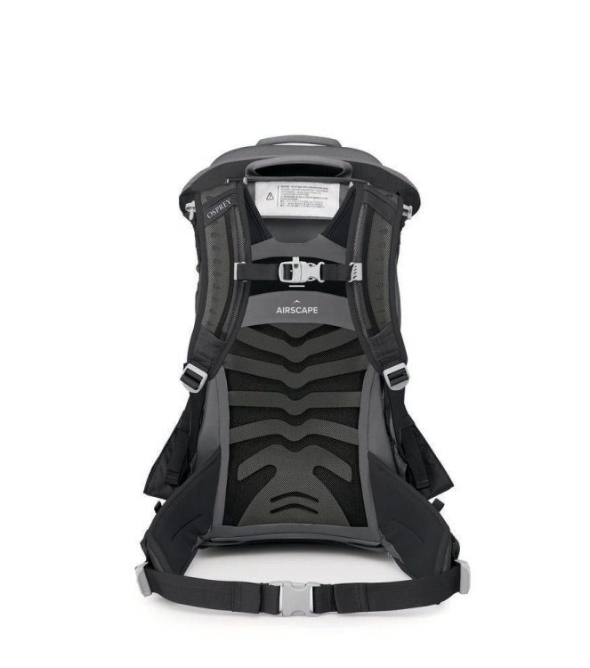 Osprey Osprey Poco LT Child Carrier black 10005964 Black Osprey tassen 10005964 licht grijs bij Leerentveldvrijetijd.nl