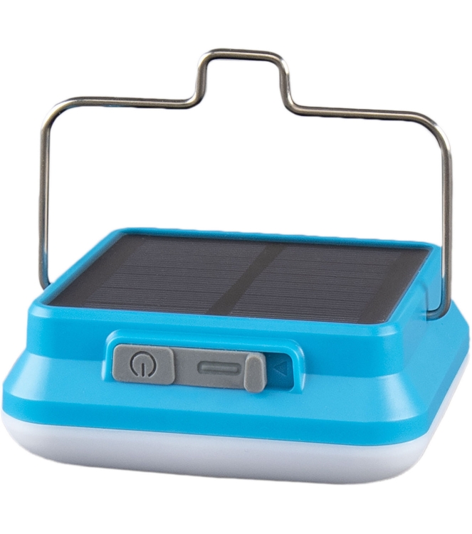 Rubytec Rubytec Solare USB Solar Lantern blue RU42565C Rubytec verlichting RU42565C ecru bij Leerentveldvrijetijd.nl