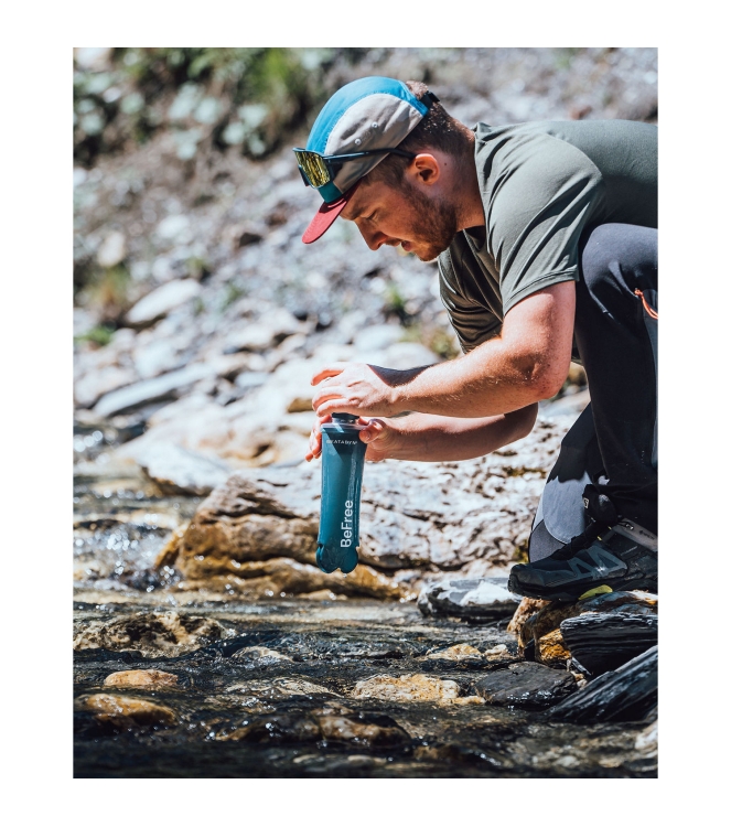 Katadyn Katadyn BeFree Filter AC 1,0L Slate Blue K8021402 Katadyn verzorging K8021402 ecru bij Leerentveldvrijetijd.nl