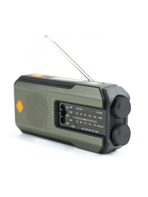 Highlander Highlander Noodradio Draagbaar Opwindbaar/solar