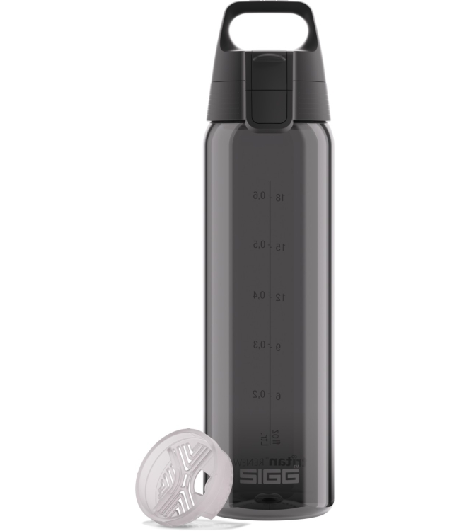 Sigg Sigg Total Color One 0.75L anthracite GA6207-80 anthracite Sigg koken GA6207-80 lichtblauw bij Leerentveldvrijetijd.nl