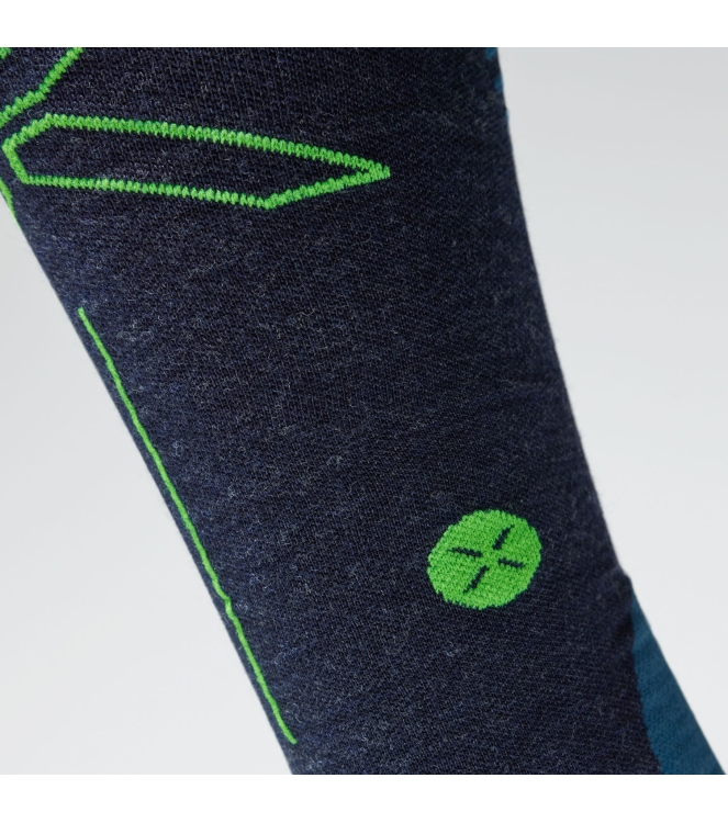 Stox Energy Socks Stox Energy Socks Hiking Merino Socks Men 7632 dark blue / green OUSKM 7632 Dark Blue / Green Stox Energy Socks wandelsokken OUSKM geen kleur bij Leerentveldvrijetijd.nl