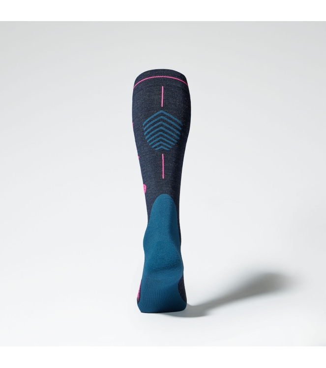 Stox Energy Socks Stox Energy Socks Hiking Merino Socks Women 7643 dark blue / pink OUSKW 7643 Dark Blue / Pink Stox Energy Socks wandelsokken OUSKW geen kleur bij Leerentveldvrijetijd.nl