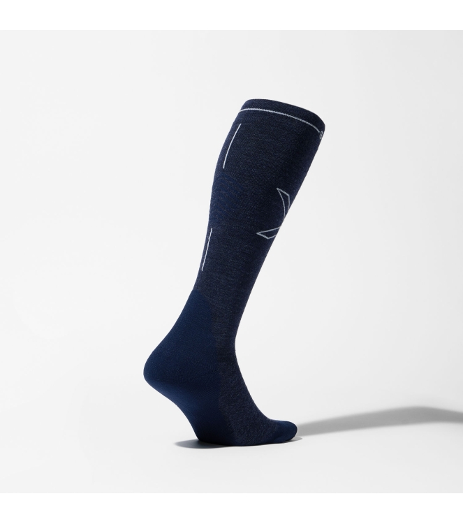Stox Energy Socks Stox Energy Socks Hiking Merino Socks Women 7681 blue / light grey OUSKW 7681 Blue / Light Grey Stox Energy Socks wandelsokken OUSKW antraciet bij Leerentveldvrijetijd.nl