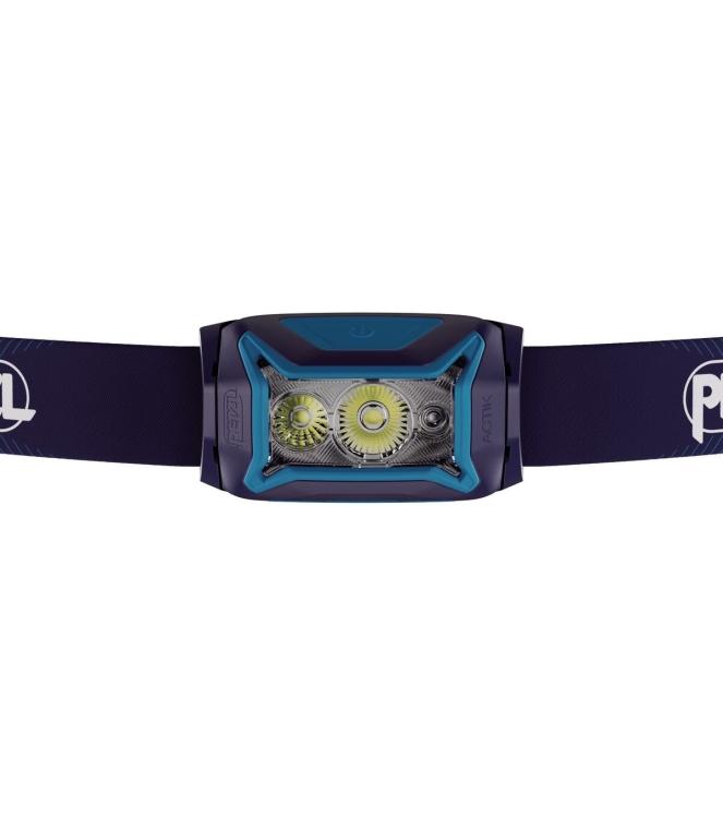 Petzl Petzl Actik Core hoofdlamp 625 lumens blue E065AB Blue Petzl verlichting E065AB antraciet bij Leerentveldvrijetijd.nl