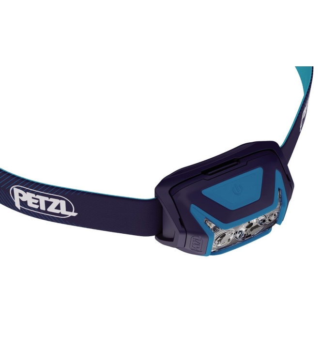 Petzl Petzl Actik Core hoofdlamp 625 lumens blue E065AB Blue Petzl verlichting E065AB antraciet bij Leerentveldvrijetijd.nl