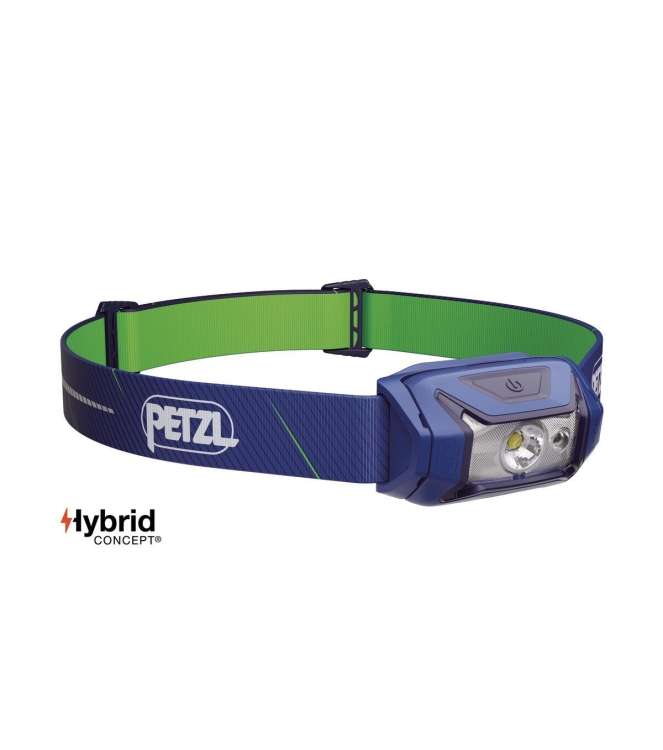 Petzl Petzl Tikka Core hoofdlamp 450 lumens blue E067AB Blue Petzl verlichting E067AB antraciet bij Leerentveldvrijetijd.nl