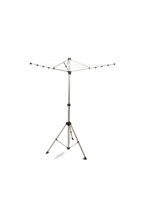 Bo-Camp Bo-Camp Droogmolen Compact 3arm+voet Bo-Camp Bo-Camp Droogmolen Compact 3arm+voet