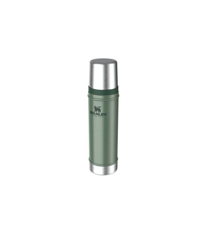 Stanley Stanley The Legendary Classic Bottle 0.59L / 20oz hammertone green 100000115641 Hammertone Green Stanley koken 100000115641 blauw bij Leerentveldvrijetijd.nl