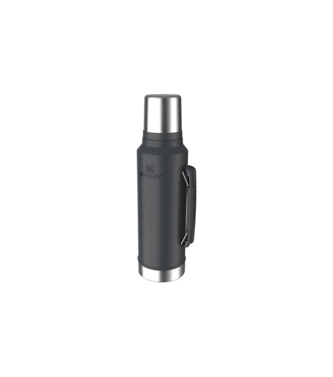 Stanley Stanley The Legendary Classic Bottle 1.4L / 1.5QT matte black pebble 100000115849 Matte Black Pebble Stanley koken 100000115849 licht grijs bij Leerentveldvrijetijd.nl