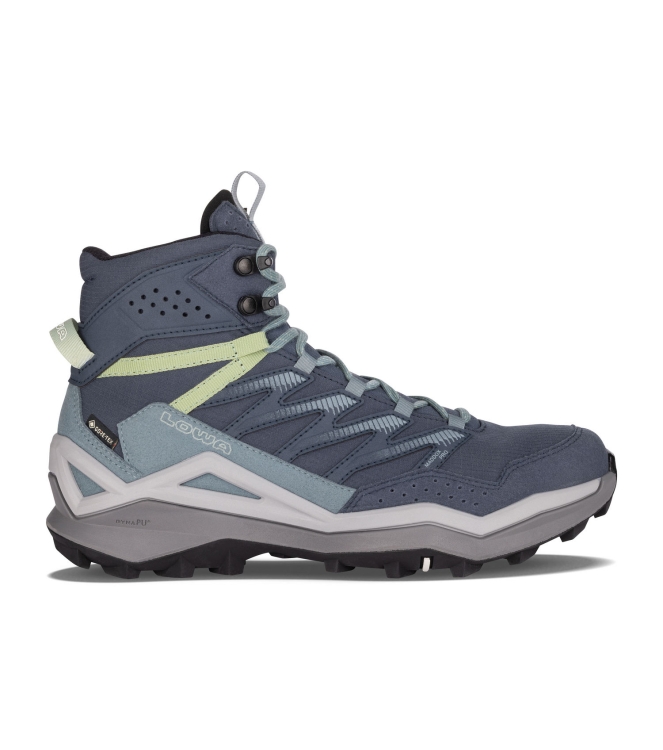 Lowa Lowa Maddox Pro GTX Mid Women 6663_smokeblue/slateblue LM321620 6663_smokeblue/slateblue Lowa wandelschoenen LM321620 antraciet bij Leerentveldvrijetijd.nl