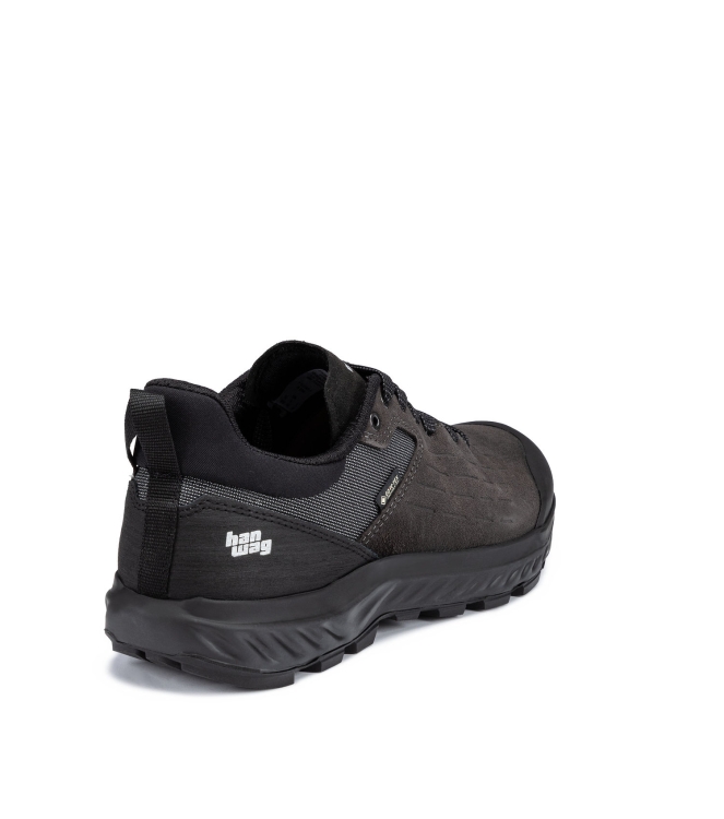 Hanwag Hanwag Kaduro Low GTX Men 011012_anthrecite/black H301000 011012_anthrecite/black Hanwag wandelschoenen H301000 lichtblauw bij Leerentveldvrijetijd.nl