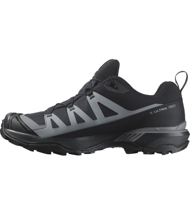 Salomon Salomon X Ultra 360 GTX black / magnet / quiet shade L47453200 Black / Magnet / Quiet Shade Salomon wandelschoenen L47453200 licht grijs bij Leerentveldvrijetijd.nl