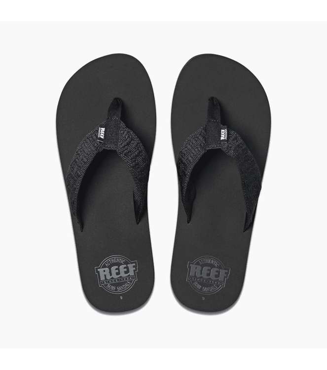 Reef Reef REEF ONE SLIDE black RF0A3ONDBLA BLACK Reef slippers RF0A3ONDBLA licht grijs bij Leerentveldvrijetijd.nl