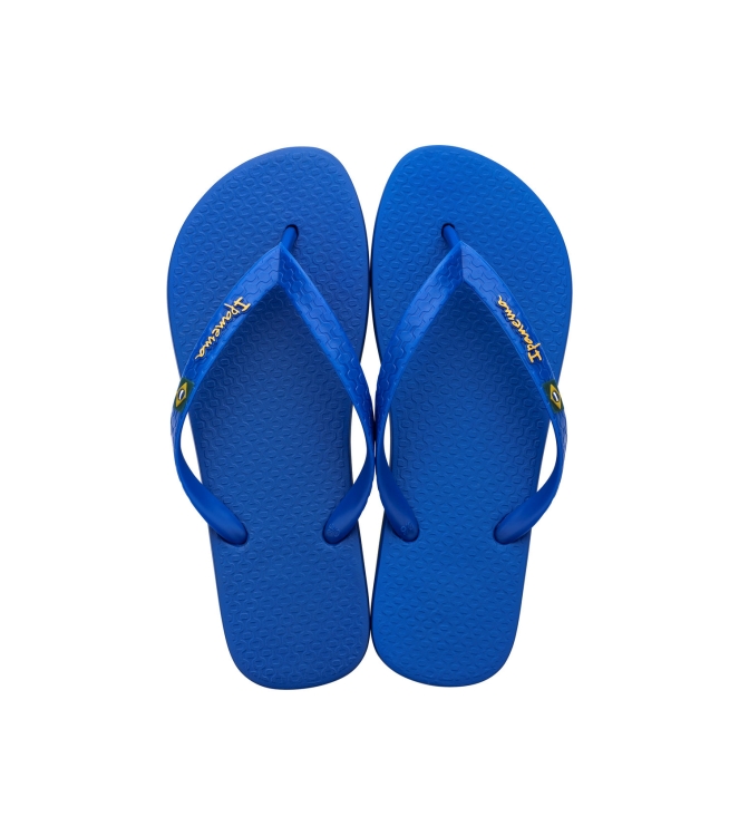 Ipanema Ipanema Classic Brasil blue IP 80415 AI768 Blue Ipanema slippers IP 80415 AI768 antraciet bij Leerentveldvrijetijd.nl