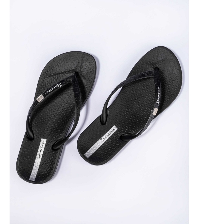 Ipanema Ipanema Anatomic Brasilidade black IP 82932 20766 Black Ipanema slippers IP 82932 20766 licht grijs bij Leerentveldvrijetijd.nl
