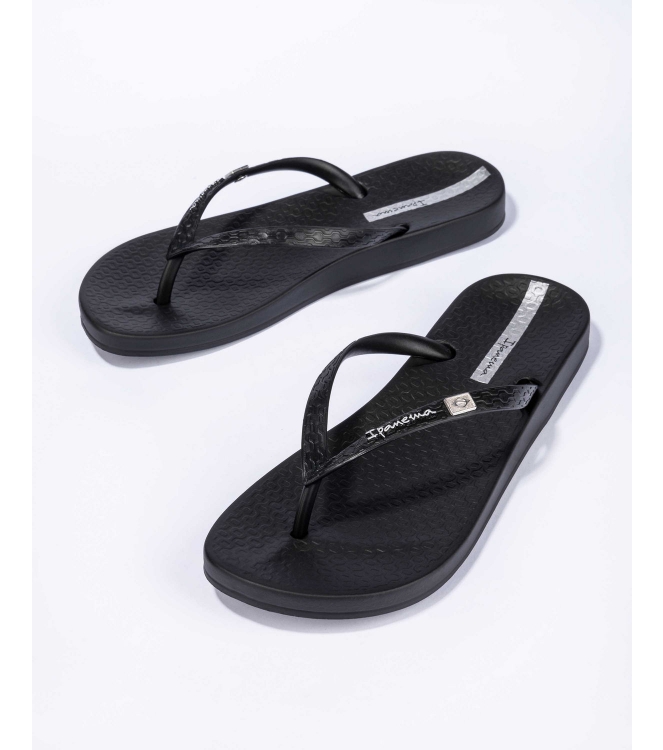 Ipanema Ipanema Anatomic Brasilidade black IP 82932 20766 Black Ipanema slippers IP 82932 20766 licht grijs bij Leerentveldvrijetijd.nl