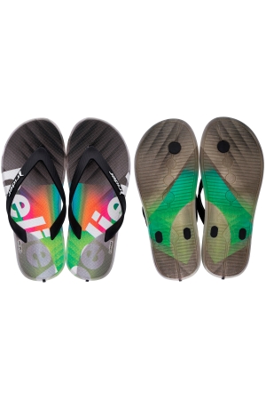 Rider Rider R1 Play kids slippers Grey/Green/Black