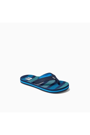 Reef Reef Kids Ahi teenslipper Deep Sea Stripes