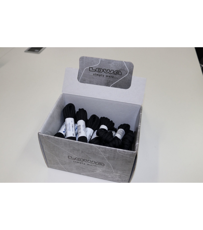 Lowa Lowa Veters ATC Lo black LA830586-0999 black Lowa schoen accessoires LA830586-0999 licht grijs bij Leerentveldvrijetijd.nl