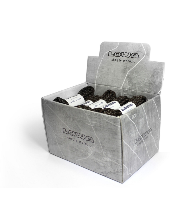 Lowa Lowa Veters ATC Mid 150cm brown LA830584-0485 brown Lowa schoen accessoires LA830584-0485 marine bij Leerentveldvrijetijd.nl