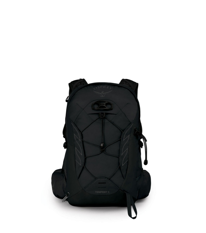 Osprey Osprey Tempest 9 stealth black 1-095 Stealth Black Osprey tassen 1-095 licht grijs bij Leerentveldvrijetijd.nl