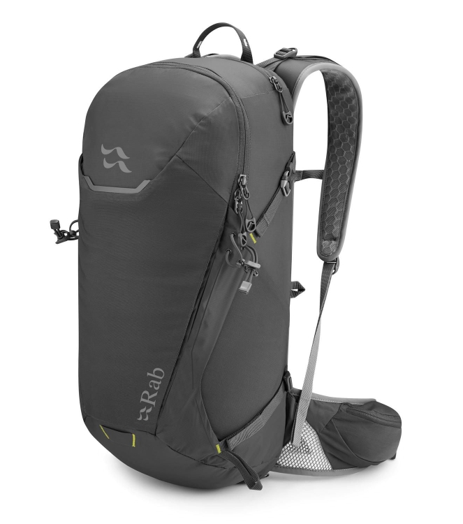Rab Rab Aeon 27 liter dagtour anthracite QAP-06-ANT-27 Anthracite Rab tassen QAP-06-ANT-27  bij Leerentveldvrijetijd.nl