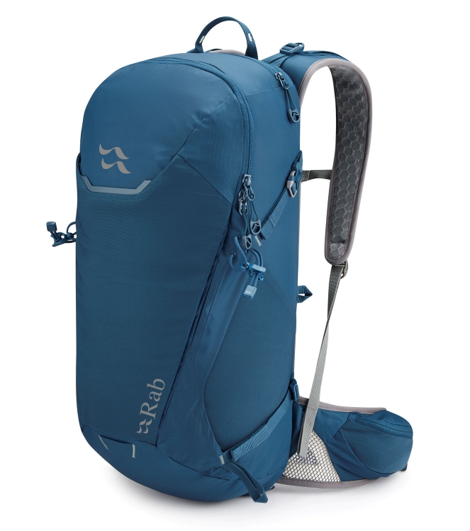 Rab Rab Aeon 27 liter dagtour ink QAP-06-INK-27 Ink Rab tassen QAP-06-INK-27 antraciet bij Leerentveldvrijetijd.nl