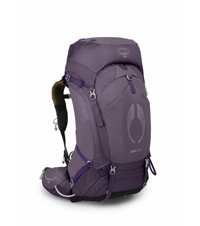 Osprey Osprey Aura AG 50 rugtas enchantment purple 10004016 Enchantment Purple Osprey tassen 10004016 blauw combinatie bij Leerentveldvrijetijd.nl