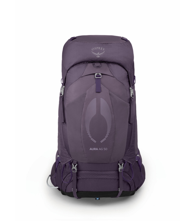 Osprey Osprey Aura AG 50 rugtas enchantment purple 10004016 Enchantment Purple Osprey tassen 10004016 blauw combinatie bij Leerentveldvrijetijd.nl