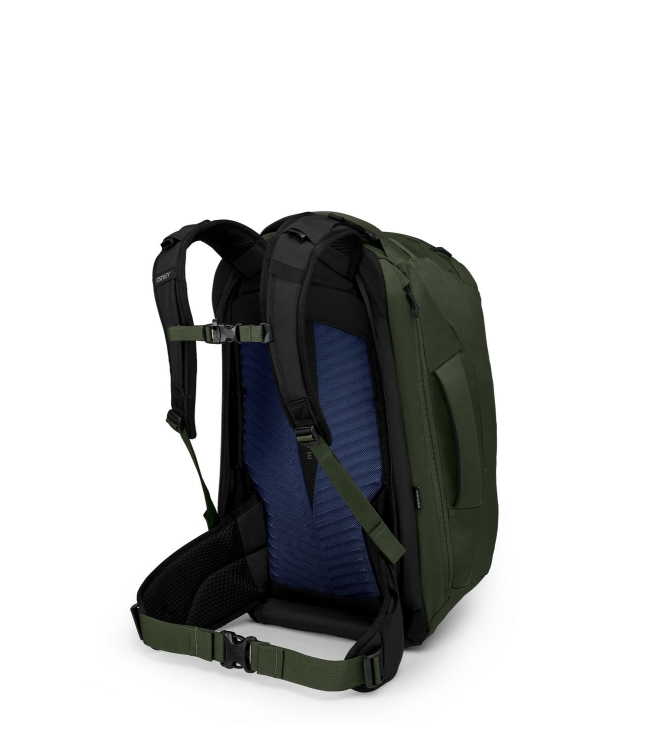 Osprey Osprey Farpoint 40 Rugtas/Travelpack gopher green 1-220 Gopher Green Osprey tassen 1-220 blauw bij Leerentveldvrijetijd.nl