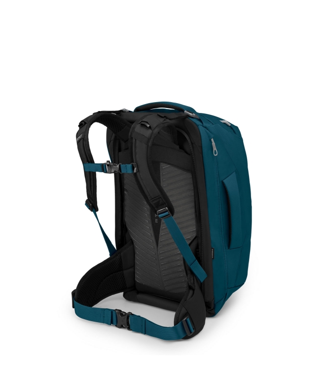 Osprey Osprey Fairview 40 Rugtas/Travelpack night jungle blue 1-223 Night Jungle Blue Osprey tassen 1-223 antraciet bij Leerentveldvrijetijd.nl