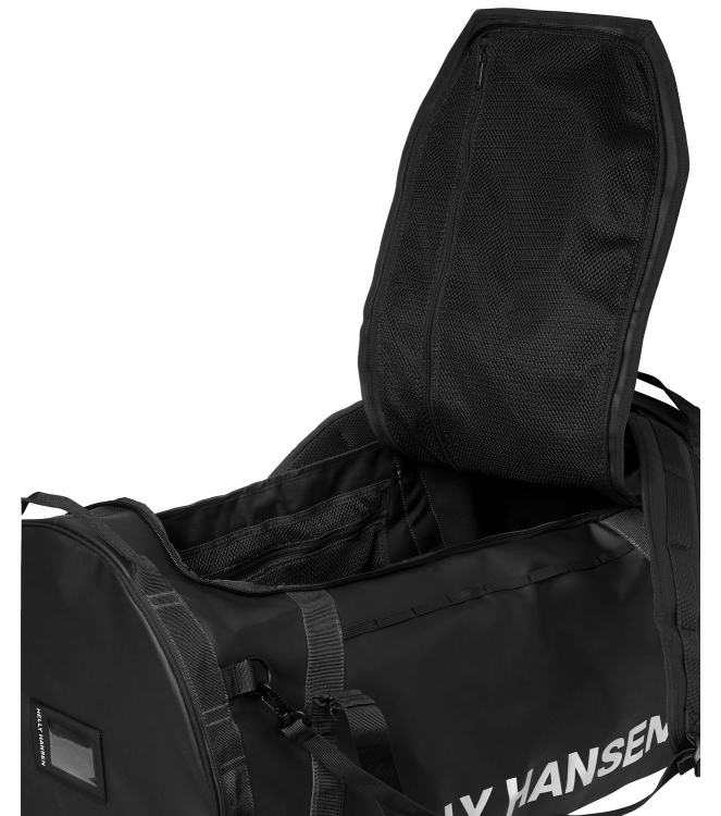 Helly Hansen Helly Hansen HH Duffel Bag 2 90L black 68003_990 Black Helly Hansen tassen 68003_990 licht grijs bij Leerentveldvrijetijd.nl