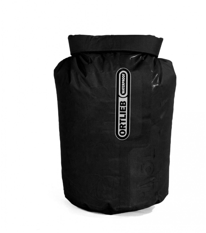 Ortlieb Ortlieb Dry-Bag PS10 1.5 L black OK20107 black Ortlieb tassen OK20107 licht grijs bij Leerentveldvrijetijd.nl