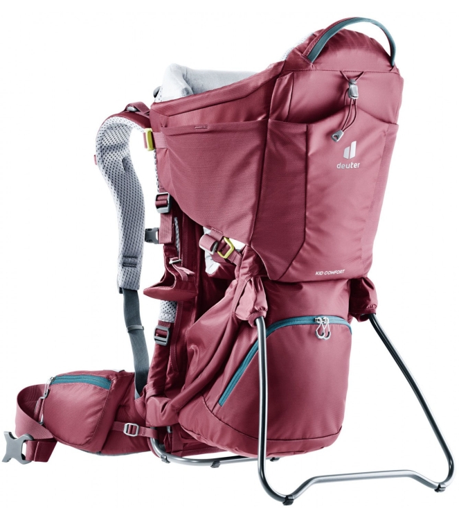 Deuter Deuter Kid Comfort kinderdrager 5026 maron DR3620221 5026 Maron Deuter tassen DR3620221 geel bij Leerentveldvrijetijd.nl