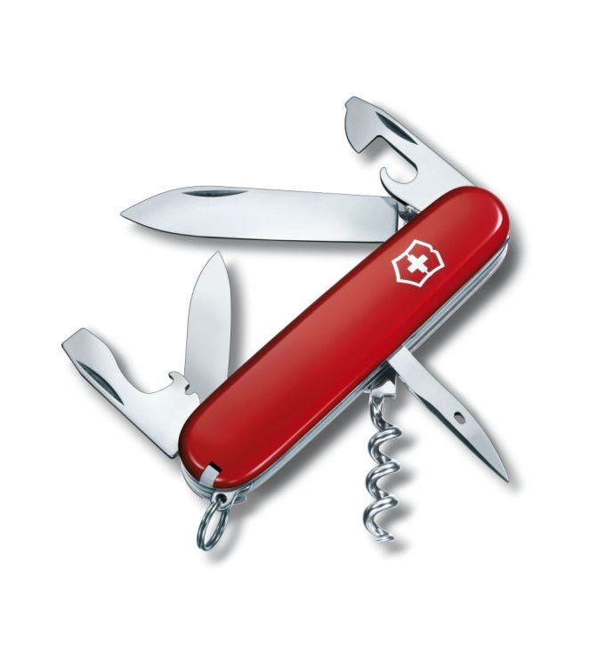 Victorinox Victorinox Spartan 12 functies zakmes 5V1.3603.B1 Victorinox outdoor accessoires 5V1.3603.B1 ecru bij Leerentveldvrijetijd.nl