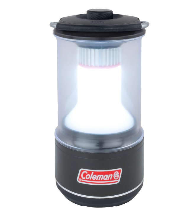 Coleman Coleman BatterGuard 600L lantern black  2000033874  Coleman verlichting 2000033874 ecru bij Leerentveldvrijetijd.nl