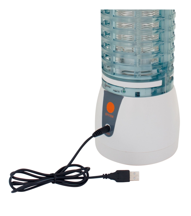 Eurotrail Eurotrail Insectenlamp lamp white ETLT1536 1000 white Eurotrail verlichting ETLT1536 1000 ecru bij Leerentveldvrijetijd.nl