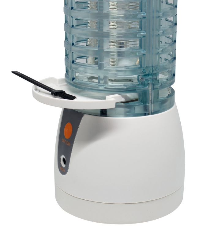 Eurotrail Eurotrail Insectenlamp lamp white ETLT1536 1000 white Eurotrail verlichting ETLT1536 1000 ecru bij Leerentveldvrijetijd.nl