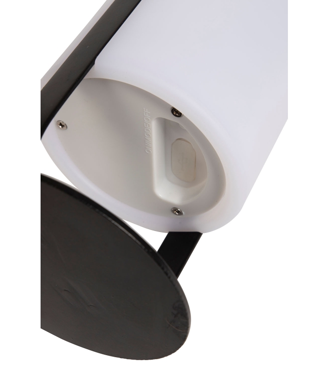 Bo-Camp Bo-Camp Tafellamp Helms  5818612  Bo-Camp verlichting 5818612 ecru bij Leerentveldvrijetijd.nl