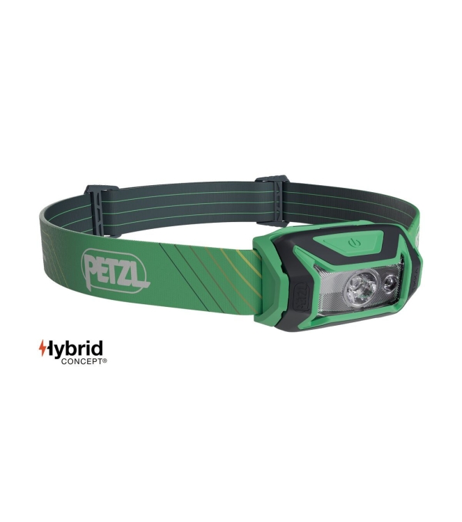 Petzl Petzl Tikka Core Hoofdlamp 450 lumens green E067AA02 Green Petzl verlichting E067AA02 blauw bij Leerentveldvrijetijd.nl