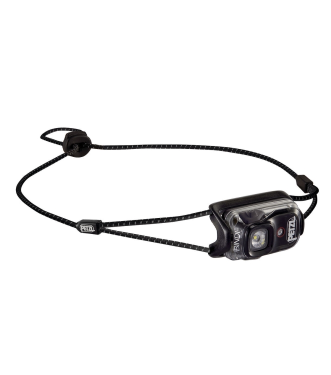 Petzl Petzl Bindi hoofdlamp 200 lumens black E102AA00 Black Petzl verlichting E102AA00 licht grijs bij Leerentveldvrijetijd.nl