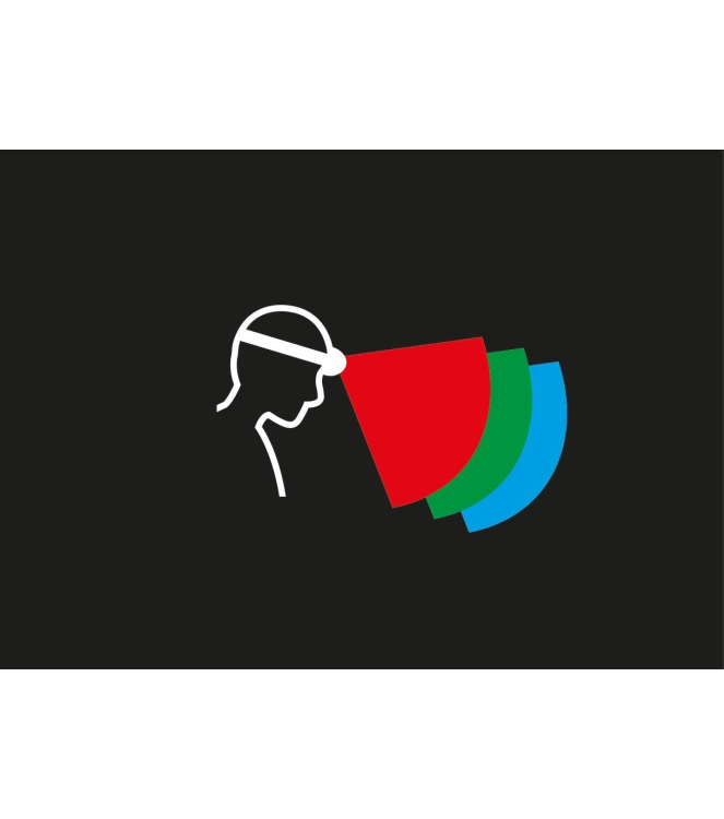 Petzl Petzl Aria 1 RGB Hoofdlamp camo E069BA01 Camo Petzl verlichting E069BA01 blauw bij Leerentveldvrijetijd.nl