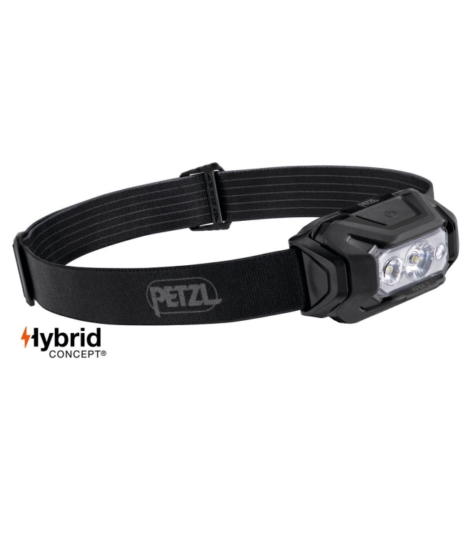 Petzl Petzl Aria 2 hoofdlamp 450 lumens black E070BA00 Black Petzl verlichting E070BA00 licht grijs bij Leerentveldvrijetijd.nl
